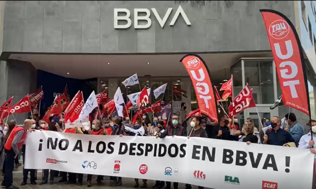 UGT y CCOO solicitan a la presidenta de la CNMC la «denegación de la fusión» entre BBVA y Sabadell