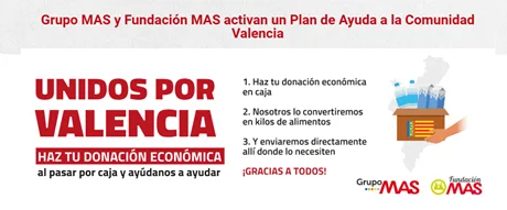 FeSMC UGT Andalucía apoya la iniciativa del Grupo MAS y Fundación MAS de activar un Plan de Ayuda a la Comunidad Valencia