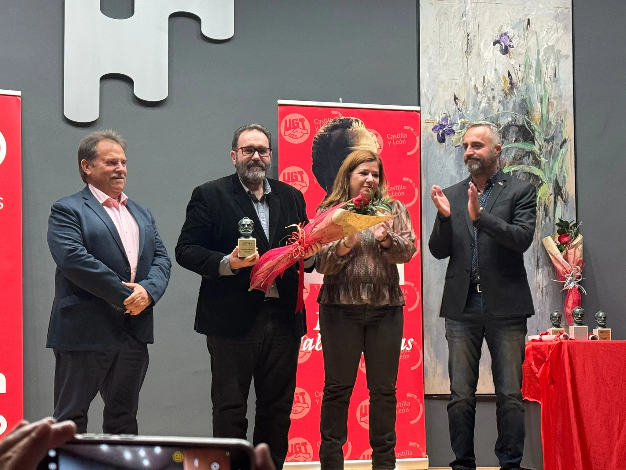 UGT celebra la XIX edición de las Distinciones Pablo Iglesias en Ávila destacando la labor de la Fundación SERLA