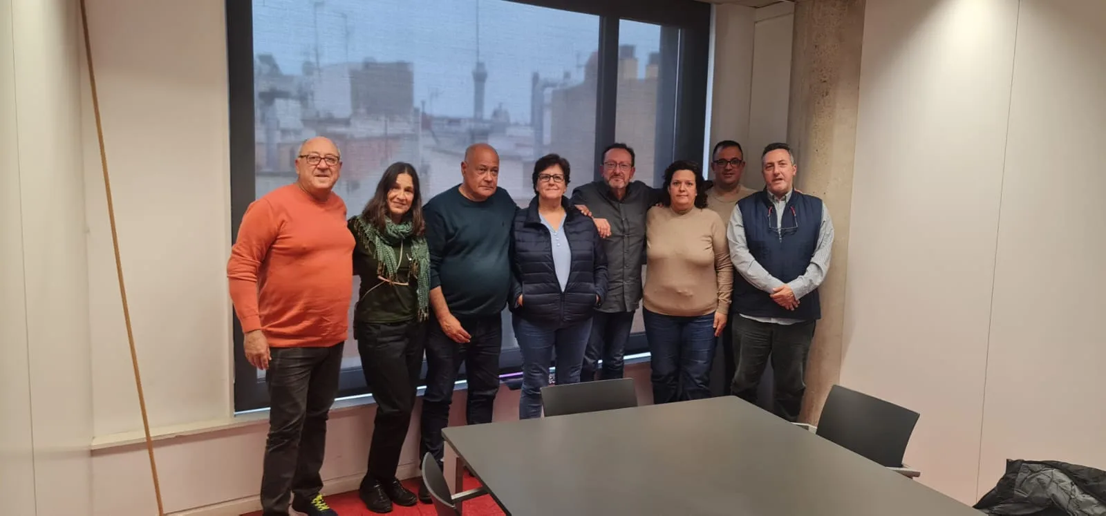 Reunión con el equipo de dirección del Sector de Seguridad Privada y Servicios Auxiliares de FeSMC-UGT Calatuña