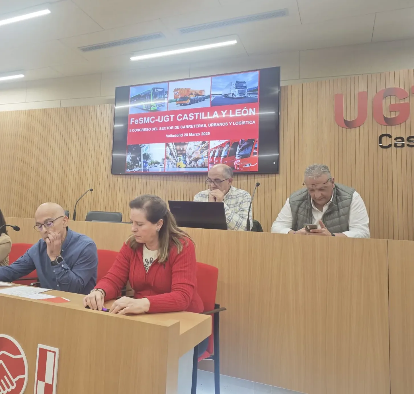 Juan Antonio Martínez Salvadores, reelegido al frente del Sector de Carreteras, Urbanos y Logística de FeSMC-UGT Castilla y León