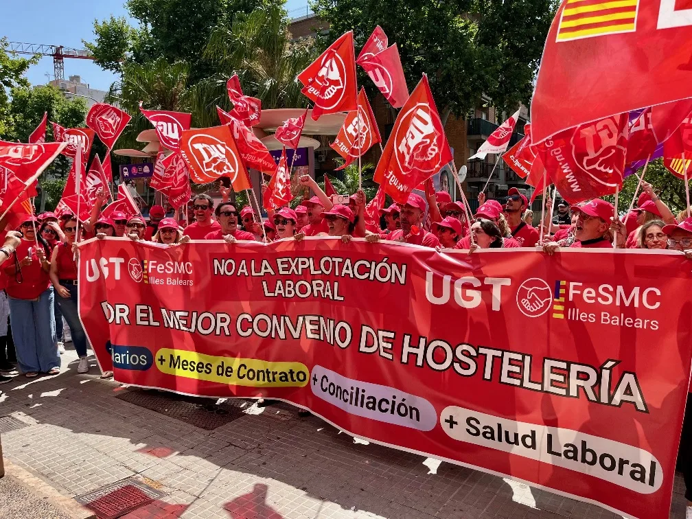 180.000 personas están llamadas a la huelga en la hostelería de Baleares