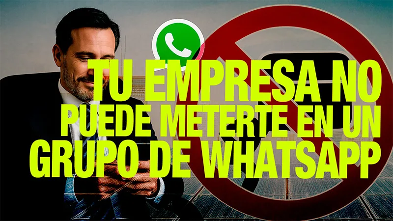 Video | Multa histórica por meter a empleados en grupos de WhatsApp sin permiso