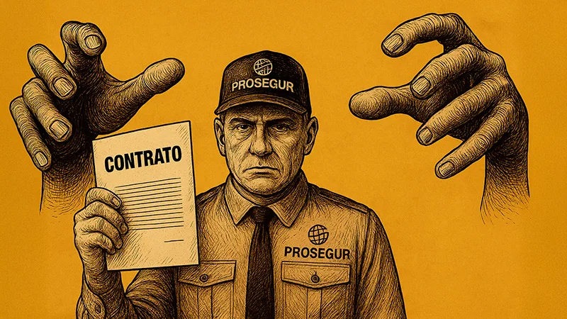 Video | EN PROSEGUR imponen contratos ilegales a Vigilantes de Seguridad… ¡hasta sin su firma!, ¡VERGONZOSO!