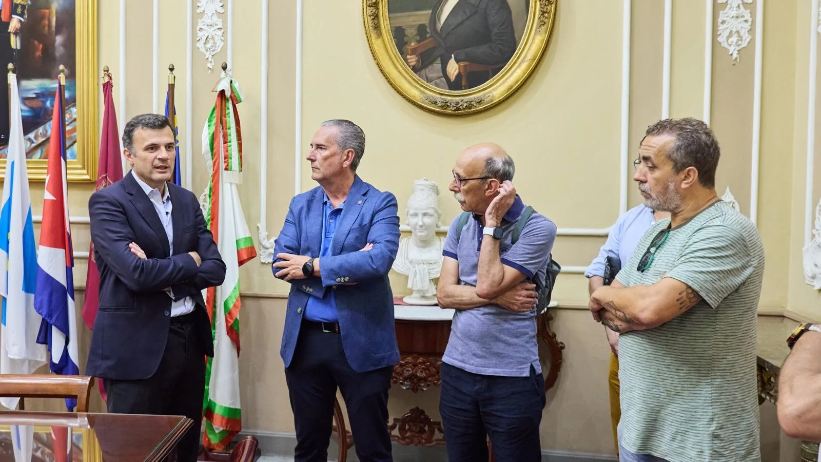 FeSMC UGT Andalucía se reúne en el Ayuntamiento de Cádiz