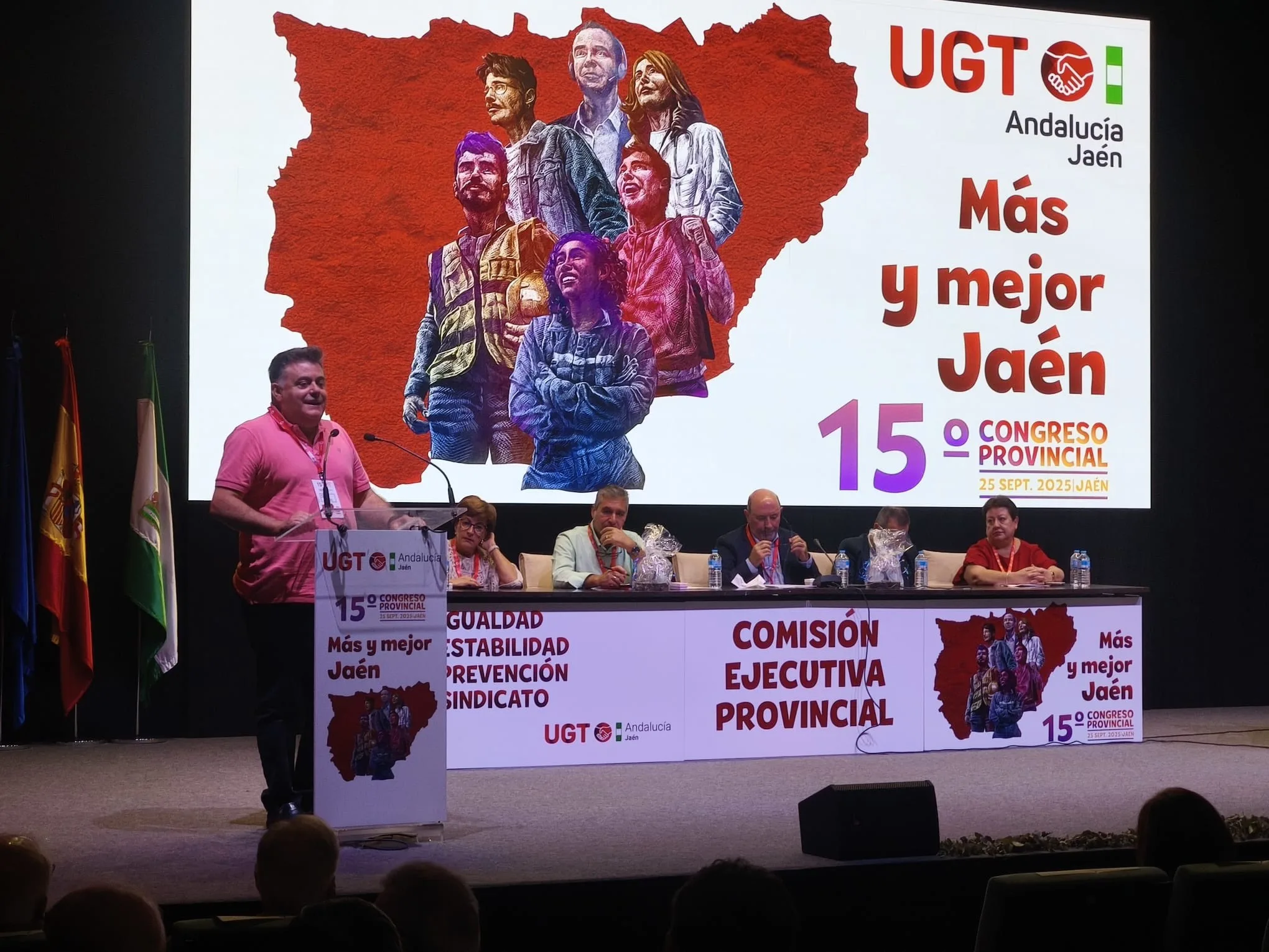 XV Congreso de UGT Jaén «Más y Mejor Jaén»