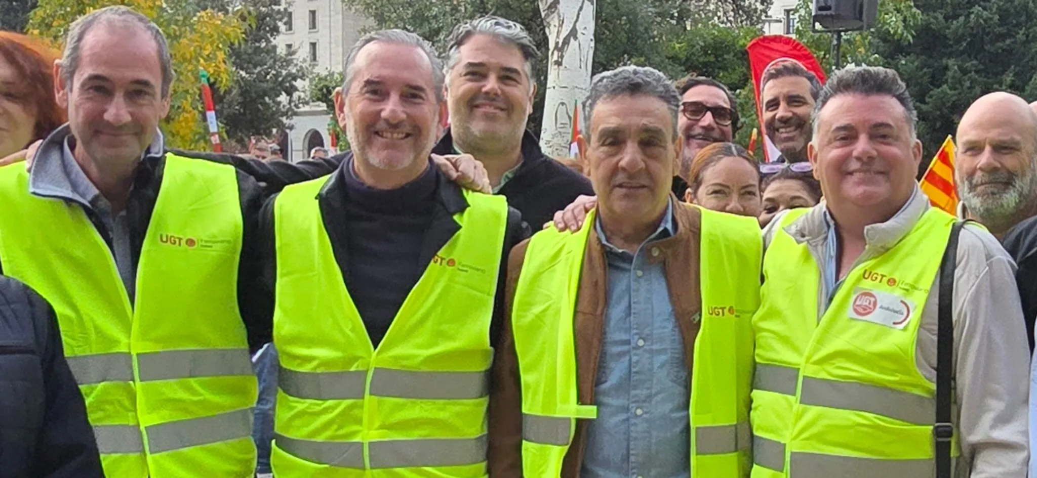 Concentración frente al Ministerio de Transportes por la aplicación del III Convenio Colectivo de LogiRail