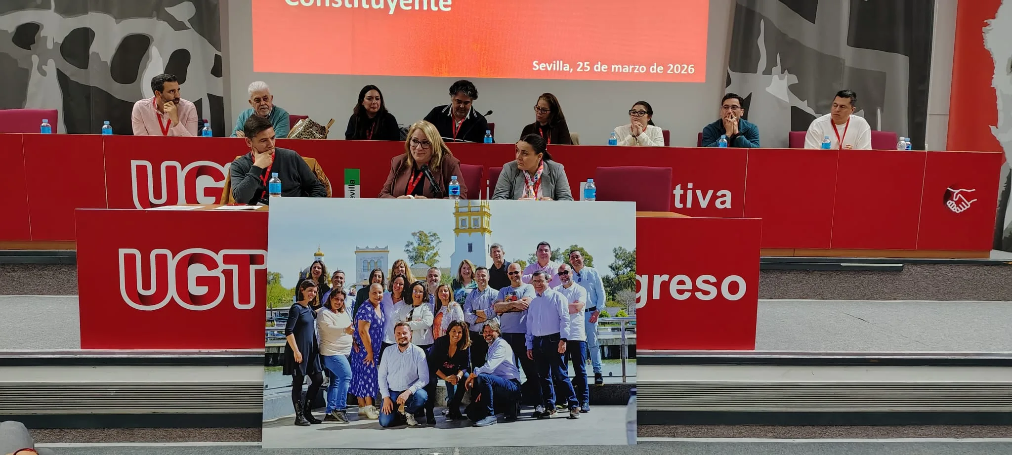 Constituido el Comité Provincial de FeSMC UGT Sevilla: unidad, compromiso y reconocimiento